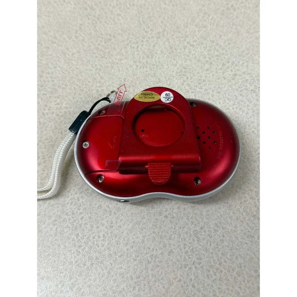 Totes for Her Red Talking Pedometer with Panic Alarm